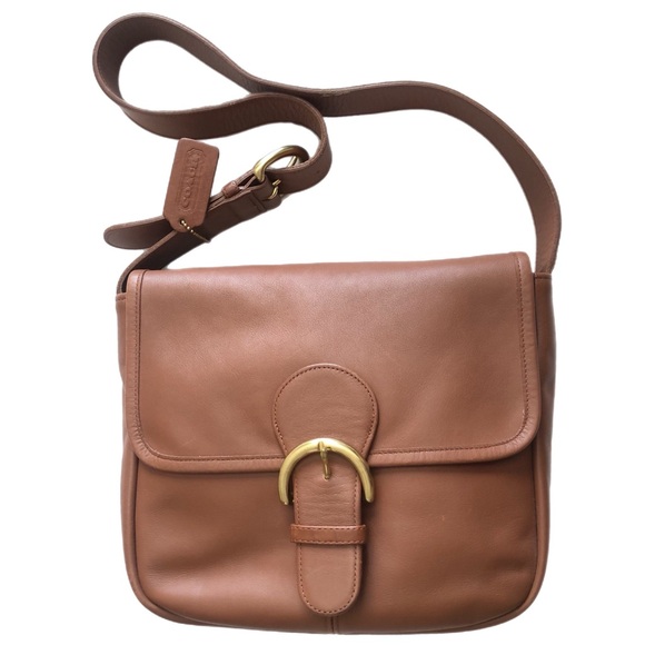 VTG 90s COACH Shoulder Bag 🐂 - Picture 2 of 16